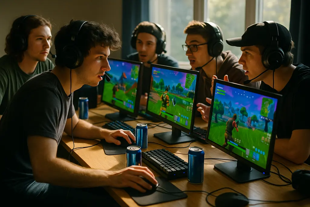Fortnite Creator Revenue discussion with players reviewing a Creative island store