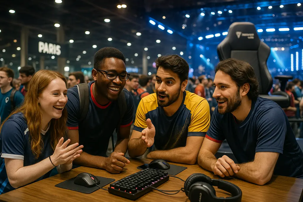 Global Esports Partnerships discussed around a packed Paris esports venue