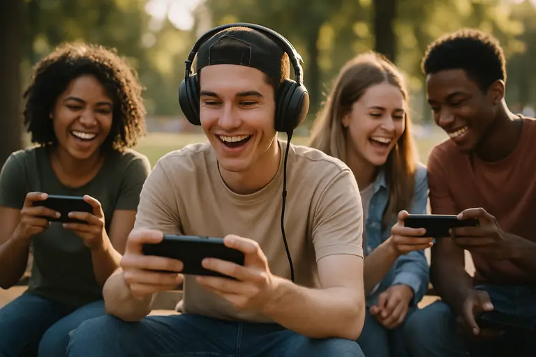 Viewer watching a gaming stream on a phone while subscription options are open